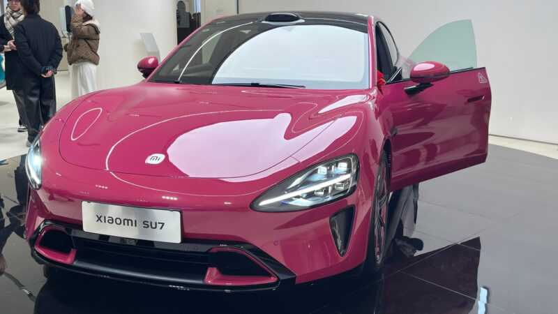 Xiaomi SU7 electric sedan delivery time reached 350 days in China