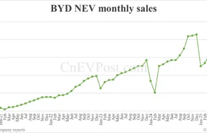 BYD sells 382,585 NEVs in Jun, a new high for this year BYD sells 382,585 NEVs in Jun, a new high for this year
