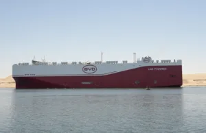 BYD Xi’an, one of the world’s biggest car carriers, threads through Suez Canal BYD Xi'an, one of the world's biggest car carriers, threads through Suez Canal
