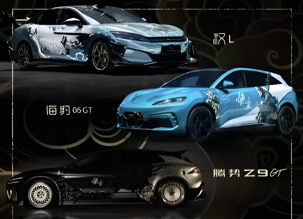 BYD’s FCB Ti 3 “Black Myth: Wukong” special edition revealed ahead of debut