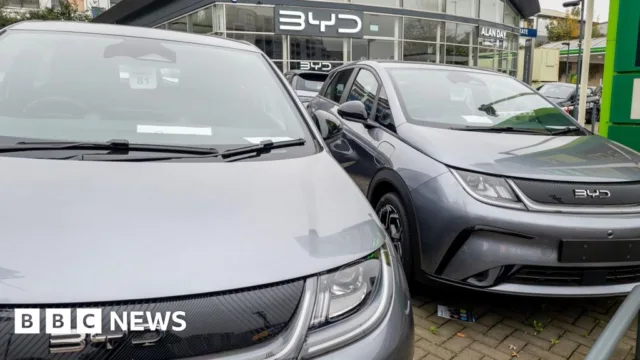 One in 10 cars sold in UK made in China