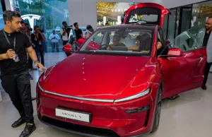 Tesla moves into India, where BYD has stalled Tesla moves into India, where BYD has stalled