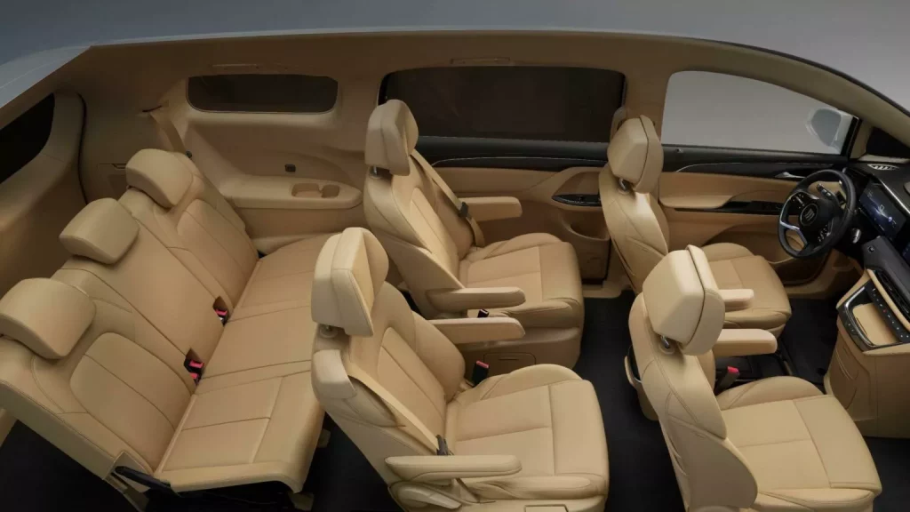 2025 Buick GL8 Land Business Class. Imagen interior.