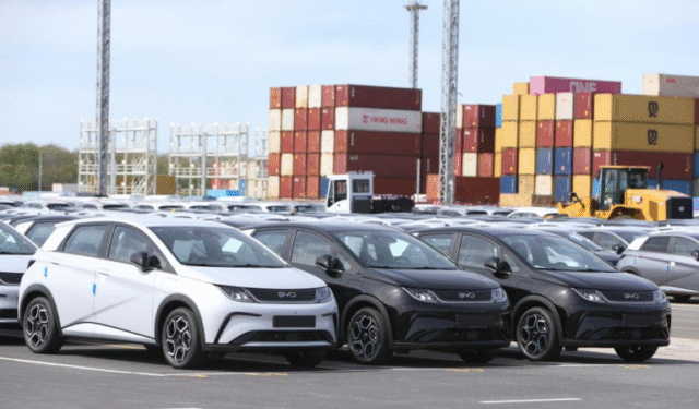 BYD avoids EU tariffs by exporting EVs from Thailand plant