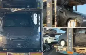 Camouflaged shipment photos suggest imminent Tesla Model Y L debut in China Camouflaged shipment photos suggest imminent Tesla Model Y L debut in China
