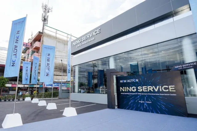 CATL opens flagship stores for its service brand Ning in Shanghai and Bangkok