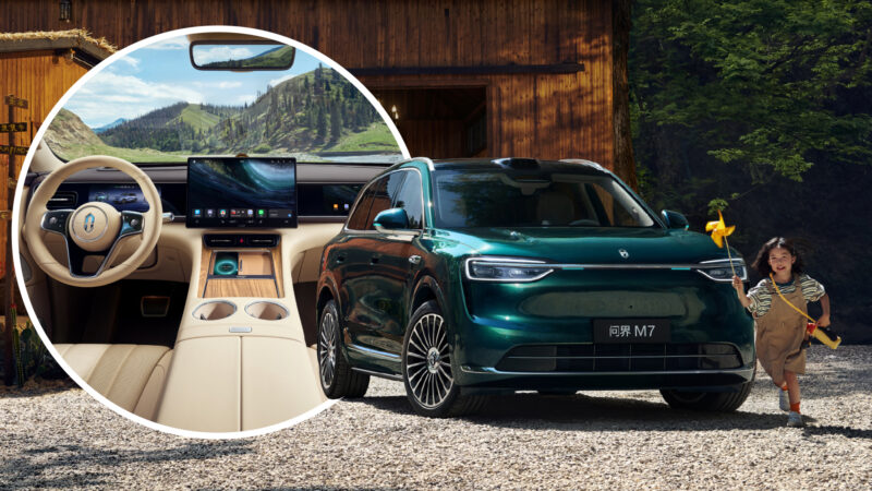 Huawei’s Aito M7 revealed its interior ahead of the debut at Chengdu Auto Show 2025
