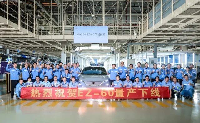 Mazda EZ-60 enters production in China, over 38,000 reservations reported