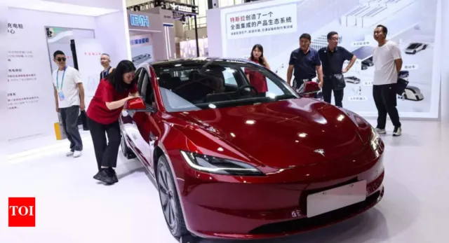 Tesla partners with DeepSeek and ByteDance to launch ‘Hey Tesla’ AI voice assistant in China EVs | - The Times of India