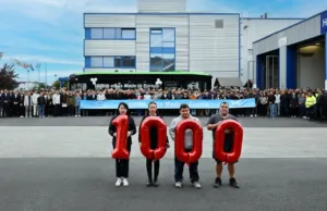 BYD reaches 1,000th electric bus production milestone in Hungary BYD reaches 1,000th electric bus production milestone in Hungary