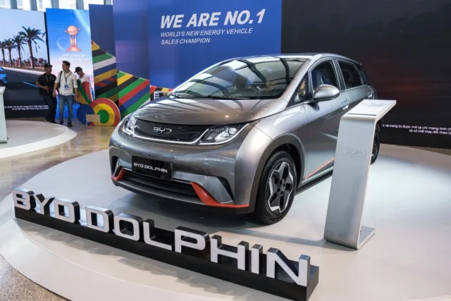 BYD starts exporting EVs Made in Thailand to Europe