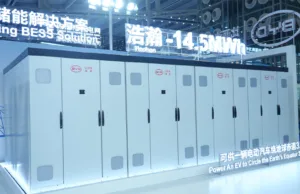 BYD unveils Haohan energy storage system with world’s largest capacity of 14.5 MWh BYD unveils Haohan energy storage system with world's largest capacity of 14.5 MWh