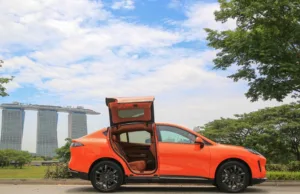 This Chinese EV has gullwing doors and a light show. I drove it to see if it’s a Tesla rival. This Chinese EV has gullwing doors and a light show. I drove it to see if it's a Tesla rival.
