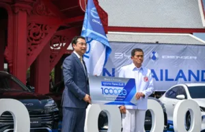 BYD celebrates 100,000th NEV delivery for Thailand BYD celebrates 100,000th NEV delivery for Thailand