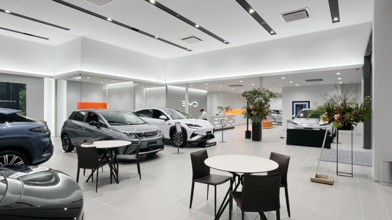 BYD to start car sales in Japanese shopping malls to change local distribution structure