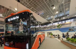 BYD Unveils Its First High-Floor Electric Bus for Europe at Busworld BYD Unveils Its First High-Floor Electric Bus for Europe at Busworld