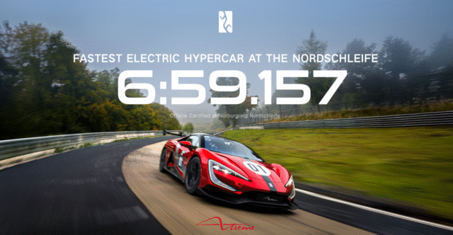 BYD’s 3,000 hp Yangwang U9 hypercar breaks Nürburgring EV record with sub-7-min lap