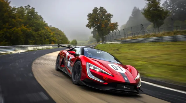 Fastest Electric Hypercar at the Nordschleife Now the YANGWANG U9 Xtreme