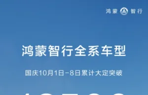 Huawei’s HIMA surpasses 48,500 firm orders during China’s National Day holidays Huawei’s HIMA surpasses 48,500 firm orders during China’s National Day holidays