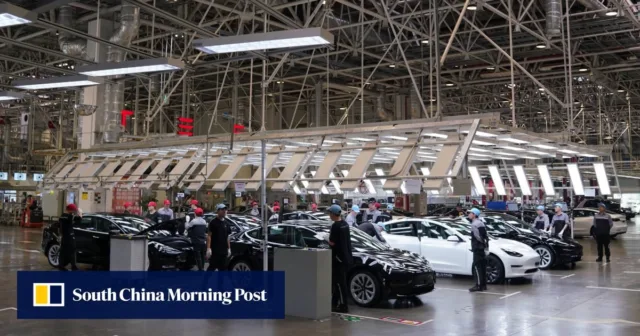 Tesla’s Shanghai factory deliveries hit record as Model Y variant woos buyers