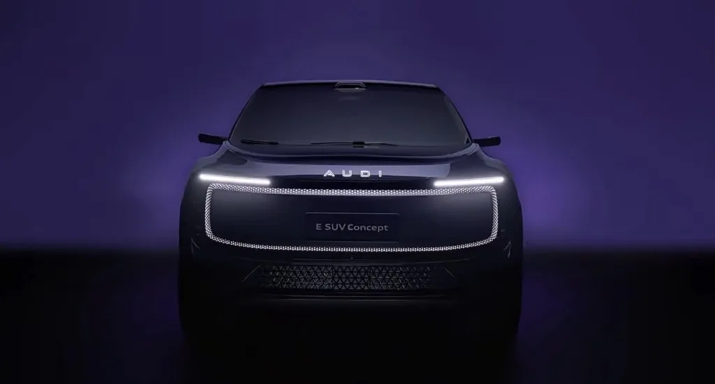 All-electric AUDI E SUV Concept debuts in China, sister model of E5 to feature 800V charging