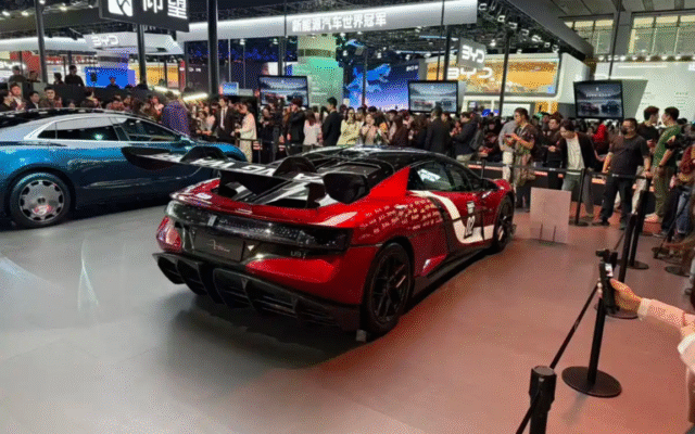 BYD’d 3000 hp electric monster Yangwang U9 Xtreme unveiled at 2025 Auto Guangzhou
