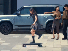 BYD’s Fang Cheng Bao Ti7 offers integrated electric skateboard, priced at 560 USD BYD's Fang Cheng Bao Ti7 offers integrated electric skateboard, priced at 560 USD