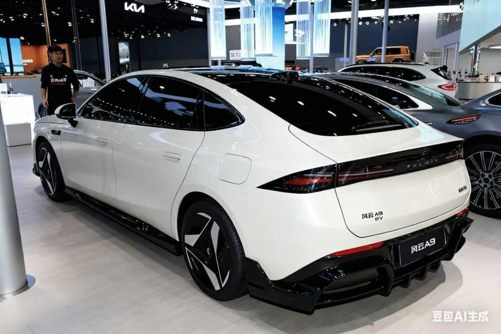 Chery unveiled Fulwin A9 BEV and T9L hybrid SUV in Guangzhou Auto Show