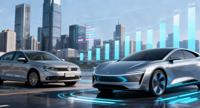 China’s October car market splits between price-cut sedans and tech-driven EVs as attention rankings shift