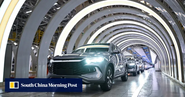 Chinese EV makers tipped to storm global top 10 carmakers by 2030, McKinsey says