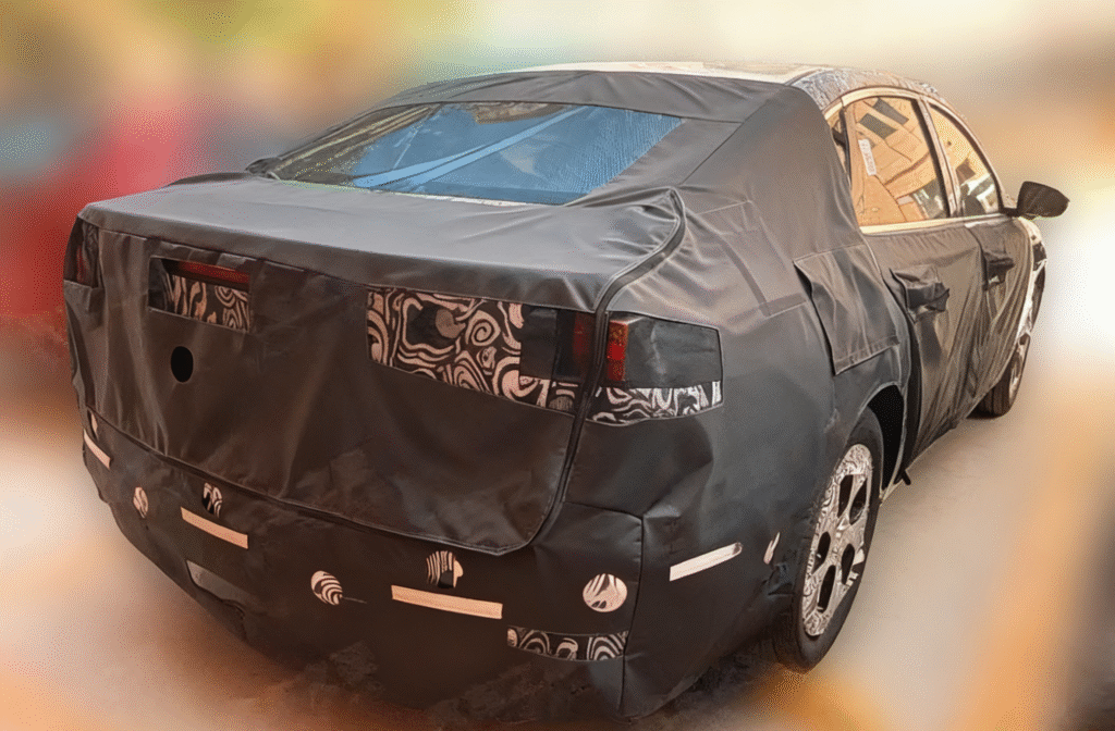 Galaxy A7 BEV spied: Geely goes fully electric in mid-size sedan