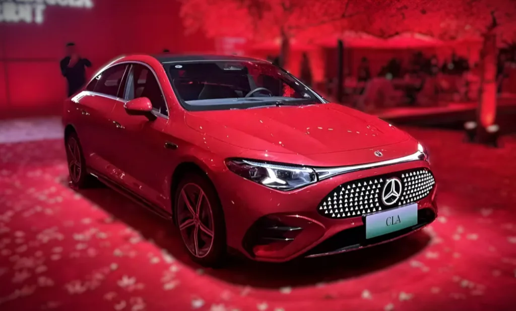 Mercedes-Benz launches China-made CLA EV with a 40 mm longer wheelbase, 35,000 USD start