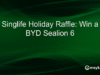 Singlife Holiday Raffle: Win a BYD Sealion 6 Singlife Holiday Raffle: Win a BYD Sealion 6