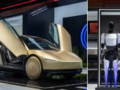 Tesla Cybercab Shown Off in China, Hinting at Musk’s Vision for Autonomous Driving Tesla Cybercab Shown Off in China, Hinting at Musk’s Vision for Autonomous Driving