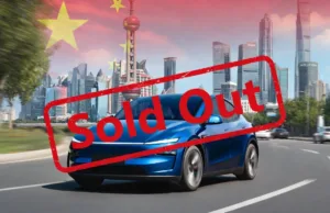 Tesla Model Y sold out in China for 2025 Tesla Model Y sold out in China for 2025