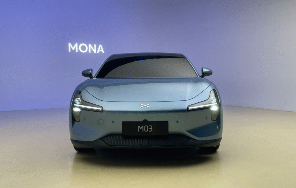Xpeng hits one-million-vehicle milestone, with the affordable Mona M03 contributing one-fifth