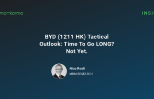 BYD (1211 HK) Tactical Outlook: Time To Go LONG? Not Yet. BYD (1211 HK) Tactical Outlook: Time To Go LONG? Not Yet.
