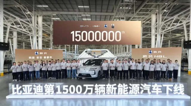 BYD Reaches 15 Million Plugin Vehicles In Crazy Time