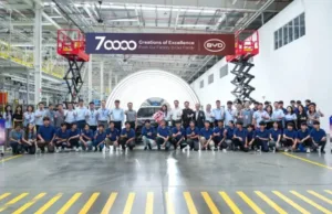 BYD Thailand plant reaches 70,000th car production milestone BYD Thailand plant reaches 70,000th car production milestone