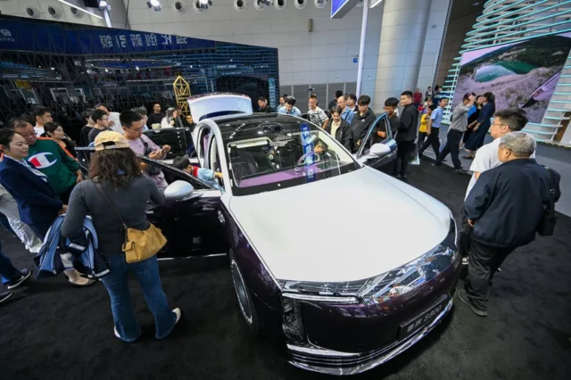 Luxury model built with Huawei tops Porsche’s Panamera, BMW’s 7 series in China