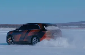 Aito M6 SUV from Huawei spotted in China during winter tests Aito M6 SUV from Huawei spotted in China during winter tests