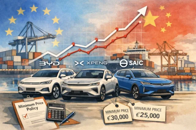 BYD, Chinese EV stocks rise as EU weighs minimum price system over tariffs