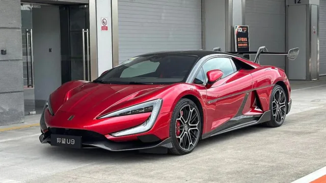 BYD Yangwang U9 EV Supercar Arrives in Miami for U.S. Unveiling