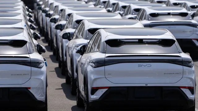China’s BYD poised to overtake Tesla as world’s top EV seller for the first time
