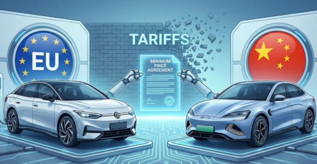 EU and China are close to deal on electric cars, as Chinese EVs surge even with tariffs in Europe