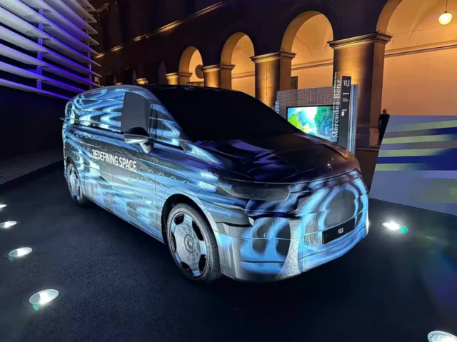Mercedes-Benz VLE electric MPV revealed in spy photos ahead of March 10 global debut