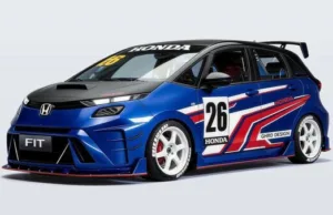 New Honda Jazz racer concept unveiled for China with aggressive aero and styling New Honda Jazz racer concept unveiled for China with aggressive aero and styling