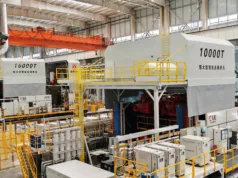 World’s largest 16,000-ton die-casting production line by Dongfeng commenced operation World’s largest 16,000-ton die-casting production line by Dongfeng commenced operation