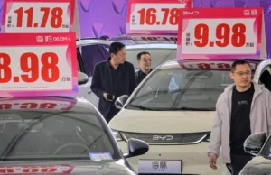 China EV sales drop for first time since February 2024 China EV sales drop for first time since February 2024