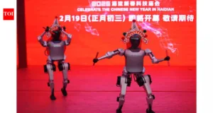 ‘Chinese Humanoid Robots’ showcased during Lunar New Year event impress everyone and ‘prove’ why Elon Musk said that China is only competitor Tesla has – The Times of India 'Chinese Humanoid Robots' showcased during Lunar New Year event impress everyone and 'prove' why Elon Musk said that China is only competitor Tesla has - The Times of India